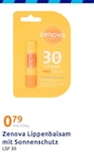 Lippenbalsam mit Sonnenschutz im Action Prospekt Lippenbalsam mit Sonnenschutz von Zenova im aktuellen Action Prospekt für 0,79 €