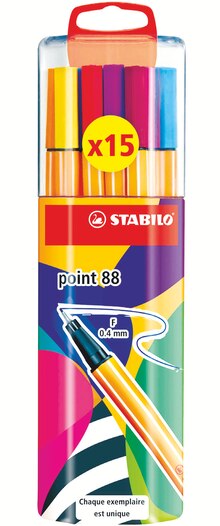 Carrefour Market Sceaux - 15 stylos feutre «point 88» Promo 15 stylos feutre «point 88» dans le catalogue Carrefour Market "Le meilleur de la rentrée moins chère" à Sceaux