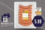Aktuelle Bratwurst Angebote bei E center in Gelsenkirchen Aktuelles Bratwurst XXL Angebot bei E center in Gelsenkirchen ab 5,99 €