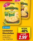 Käsescheiben Original von Leerdammer für 2,99 € bei Lidl im Angebot Käsescheiben Original von Leerdammer im aktuellen Lidl Prospekt