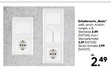 Schalterserie „Basic“ im Angebot bei BayWa Bau- und Gartenmärkte in Bayreuth Schalterserie „Basic“ Angebote bei BayWa Bau- und Gartenmärkte Bayreuth für 2,49 €