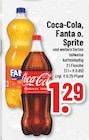 Coca-Cola, Fanta oder Sprite Angebote von Coca-Cola bei Marktkauf Wesel für 1,29 €