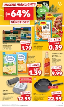 Jacobs im aktuellen Kaufland Prospekt (Pforzheim) Jacobs im Kaufland Prospekt "Hier bin ich richtig" mit 66 Seiten (Pforzheim)