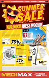 MEDIMAX Prospekt für Berlin mit 9 Seiten MEDIMAX Prospekt für Berlin: "SUMMER SALE", 9 Seiten, 21.08.2026 - 28.08.2026