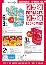 Prospectus E.Leclerc à Mirabel-Aux-Baronnies, "MAXI FORMATS MAXI ÉCONOMIES", 72 pages, 25/08/2026 - 05/09/2026