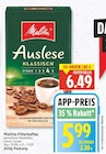 Filterkaffee Auslese Klassisch von Melitta für 5,99 € bei E center im Angebot Filterkaffee Auslese Klassisch von Melitta im aktuellen E center Prospekt