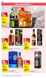 Prix et réduction Aberlour dans le prospectus Carrefour Market en cours Offre Aberlour dans le catalogue Carrefour Market du moment à la page 24