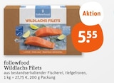 Wildlachs Filets bei tegut im Bad Soden Prospekt für 5,55 €