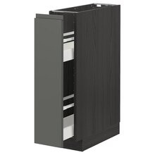 IKEA Lahstedt - Unterschrank+ausziehb. Einrichtg. schwarz/Voxtorp dunkelgrau 20x60 cm Unterschrank+ausziehb. Einrichtg. schwarz/Voxtorp dunkelgrau 20x60 cm Angebot bei IKEA Lahstedt im Prospekt "Zeit für mehr Weihnachtsstimmung"
