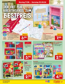 Schreibwaren im Netto Marken-Discount Prospekt "Aktuelle Angebote" mit 65 Seiten (Duisburg)