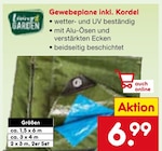 Gewebeplane inkl. Kordel bei Netto Marken-Discount im Windeck Prospekt für 6,99 €