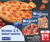 Steinofen Pizza Salami Angebote von Wagner bei EDEKA Leipzig für 1,99 €