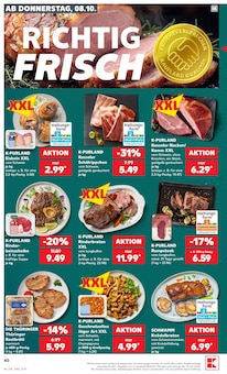 Steak im aktuellen Kaufland Prospekt (Dresden) Steak im Kaufland Prospekt "Hier bin ich richtig" mit 80 Seiten (Dresden)