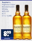 Aktuelles Highland Cream Blended Scotch Whisky Angebot bei Getränkewelt in Krefeld ab 8,99 €