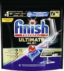 Capsules lave-vaisselle Ultimate Tout en 1 Powerball* - FINISH dans le catalogue Casino Supermarchés