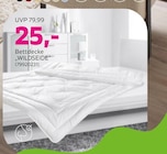 Bettdecke „WILDSEIDE“ im Angebot bei mömax in Wiesbaden Bettdecke „WILDSEIDE“ Angebote bei mömax Wiesbaden für 25,00 €