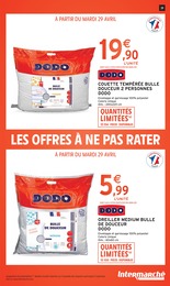 Offre Literie dans le catalogue Intermarché du moment à la page 39