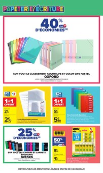 Promotion Colle dans le prospectus Carrefour, valable du 01/09/2026 au 14/09/2026 Promo Colle dans le catalogue Carrefour du moment à la page 63