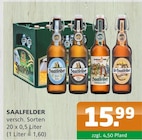Getränke A-Z Gartz - Saalfelder Angebot im Prospekt Saalfelder bei Getränke A-Z im Gartz Prospekt für 15,99 €