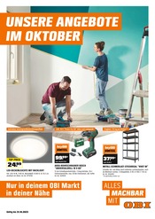 Regal Angebote im Prospekt "UNSERE ANGEBOTE IM OKTOBER" von OBI Regal Angebote im Prospekt "UNSERE ANGEBOTE IM OKTOBER" von OBI auf Seite 1