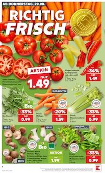 Tomaten im aktuellen Kaufland Prospekt (Essen) Tomaten im Kaufland Prospekt "Hier bin ich richtig" mit 71 Seiten (Essen)