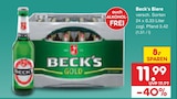 Biere Angebote von Beck's bei Netto Marken-Discount Goslar für 11,99 €