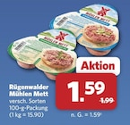 Mühlen Mett Angebote von Rügenwalder bei combi Gütersloh für 1,59 €
