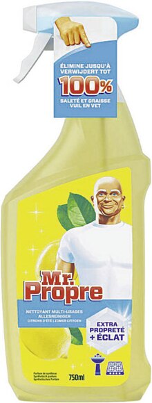 Géant Casino L'Isle-Adam - Spray nettoyant multi-usages Citrons d’Eté* Promo Spray nettoyant multi-usages Citrons d’Eté* dans le catalogue Géant Casino "Maxi Pâques" à L'Isle-Adam