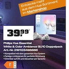 Hue Essential White & Color Ambiance GU10 Doppelpack von Philips im aktuellen OBI Prospekt für 39,99 €
