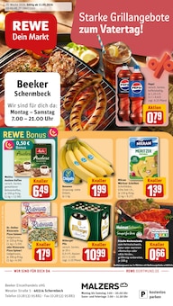 REWE Prospekt der Woche "Dein Markt" Seite 1, 11.05.2026 bis 16.05.2026 für Schermbeck Aktueller REWE Prospekt "Dein Markt" Seite 1 von 31 Seiten für Schermbeck