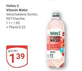 Vitamin Water im Angebot bei GLOBUS in Kerpen Vitamin Water Angebote von hohes C bei GLOBUS Kerpen für 1,39 €