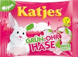 Grün-Ohr Hase im Rossmann Prospekt Grün-Ohr Hase von Katjes im aktuellen Rossmann Prospekt für 0,69 €