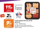 Plateau barbecue maxi grill nature - MAÎTRE COQ en promo chez Netto Saint-Pierre-des-Corps à 9,24 €