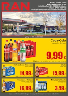 Coca Cola im RAN Prospekt "RAN" mit 2 Seiten (Nürtingen)