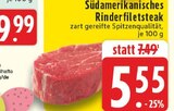 Aktuelle Steak Angebote bei EDEKA in Koblenz Aktuelles Südamerikanisches Rinderfiletsteak Angebot bei EDEKA in Koblenz ab 5,55 €