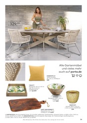Ähnliche Angebote wie Keramik Übertopf im Prospekt "Gartenmöbel 2024" auf Seite 71 von porta Möbel in Frankfurt