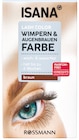 Lash Color Wimpern- & Augenbrauenfarbe Braun oder Schwarz von Isana im aktuellen Rossmann Prospekt