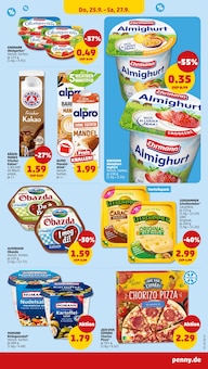 Joghurt im Penny Prospekt "Wer günstig will, muss Penny." mit 38 Seiten (Würzburg)
