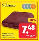 Wohndecke 'Cashmere Touch' im Angebot bei Segmüller in Hürth Wohndecke 'Cashmere Touch' Angebote von Noblesse bei Segmüller Hürth für 7,48 €
