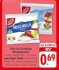 Mozzarella oder weniger Fett Mozzarella Angebote von Gut & Günstig bei Hieber Freiburg für 0,69 €