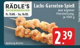 Lachs-Garnelen-Spieß Angebote von Rädle's bei E center Mönchengladbach für 2,39 €