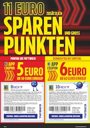 E center Treuepunkte im Prospekt 