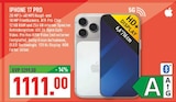 IPHONE 17 PRO im Angebot bei Marktkauf in Wermelskirchen IPHONE 17 PRO Angebote bei Marktkauf Wermelskirchen für 1.111,00 €