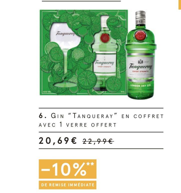 Monoprix Courbevoie - Gin en coffret avec 1 verre offert Promo Gin en coffret avec 1 verre offert dans le catalogue Monoprix Le grand Noël à Courbevoie