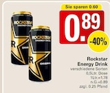Aktuelles Energy Drink Angebot bei WEZ in Minden ab 0,89 €