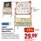 Holz-Standtafel doppelseitig Angebote von Lupilu bei Lidl St. Ingbert für 29,99 €