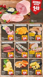 REWE Schweinefleisch im Prospekt 