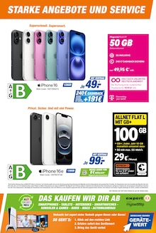 Handy im expert Prospekt "iPHONE DEALS" mit 6 Seiten (Münster)