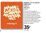 Manuel du cuisinier amateur tome 2 - WHOOGY'S dans le catalogue E.Leclerc