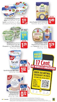 Käse im E center Prospekt "Aktuelle Angebote" mit 56 Seiten (Trier)